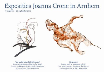 Uitnodiging expositie Joanna Crone